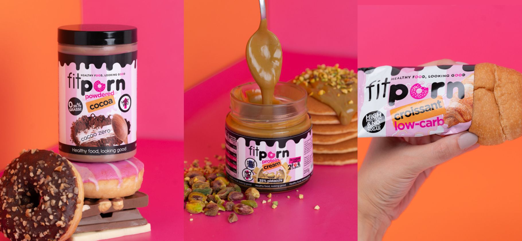Tutti i prodotti fitporn - Barrette, proteine in polvere, creme proteiche spalmabili