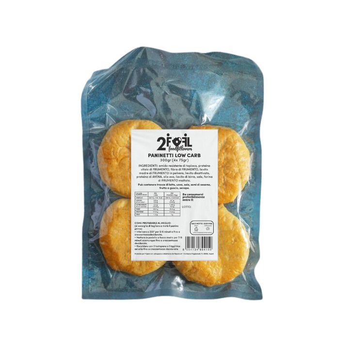 confezione 300g paninetti low carb 2foodfitlovers