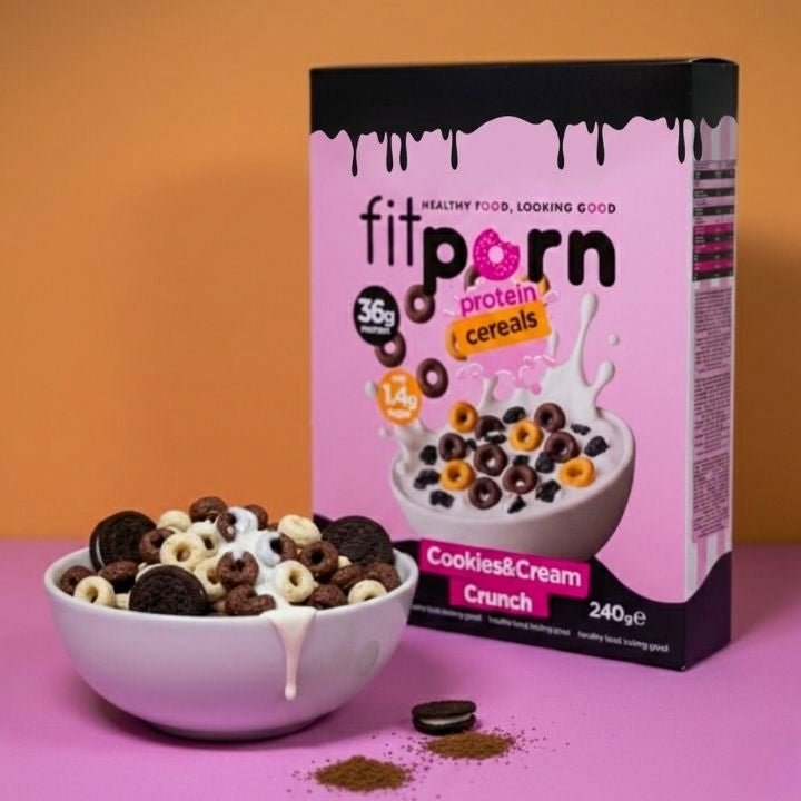 Cereali Proteici Senza Zuccheri 240g - Fitporn® - Healthy Food, Looking Good.