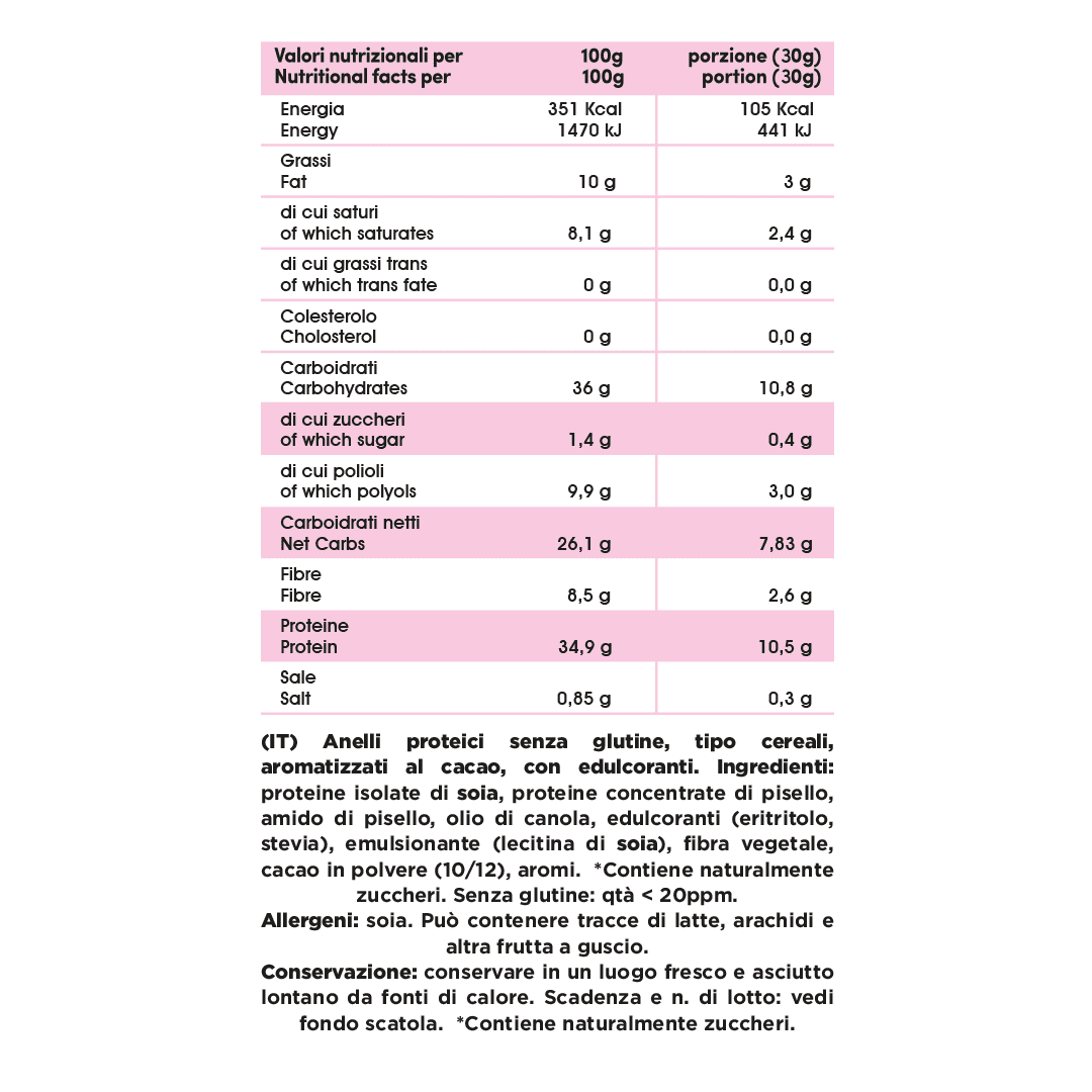 Cereali Proteici Senza Zuccheri 240g - Fitporn® - Healthy Food, Looking Good.