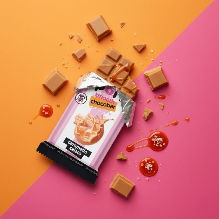 Chocobar Cioccolato al Caramello Salato 50g - Fitporn® - Healthy Food, Looking Good.