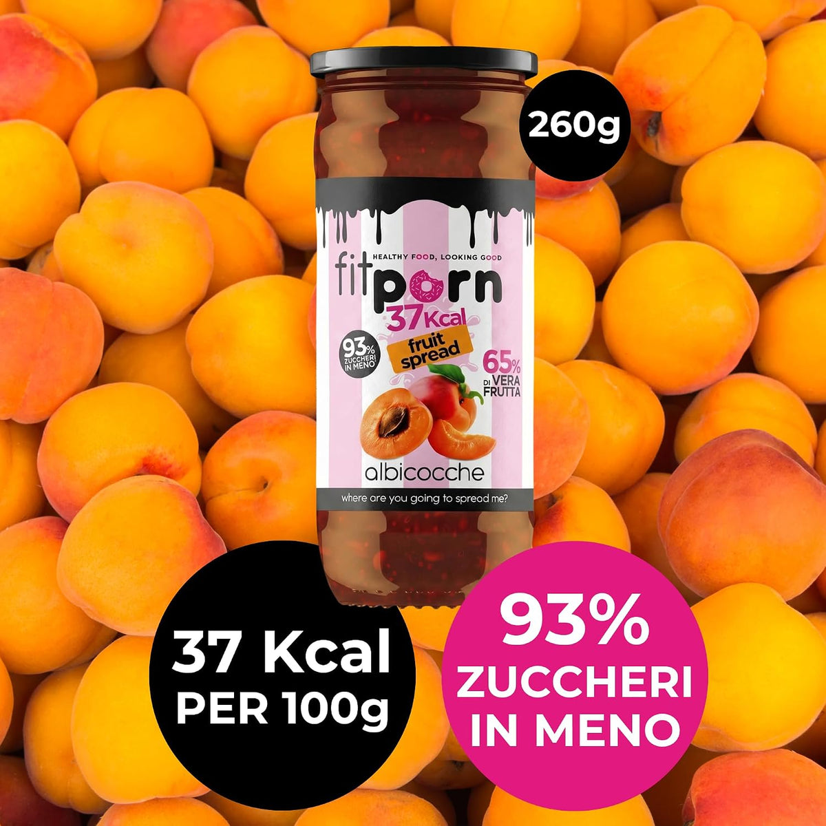 Confettura Extra Zero 260g - Fitporn® - Healthy Food, Looking Good.