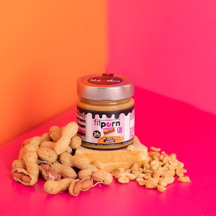 Crema di Arachidi 100% - 200g - Fitporn® - Healthy Food, Looking Good.
