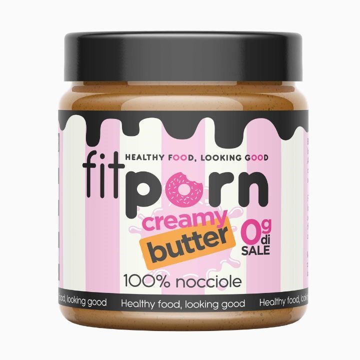 Crema di nocciole 100% - Cremosa - Fitporn® - Healthy Food, Looking Good.