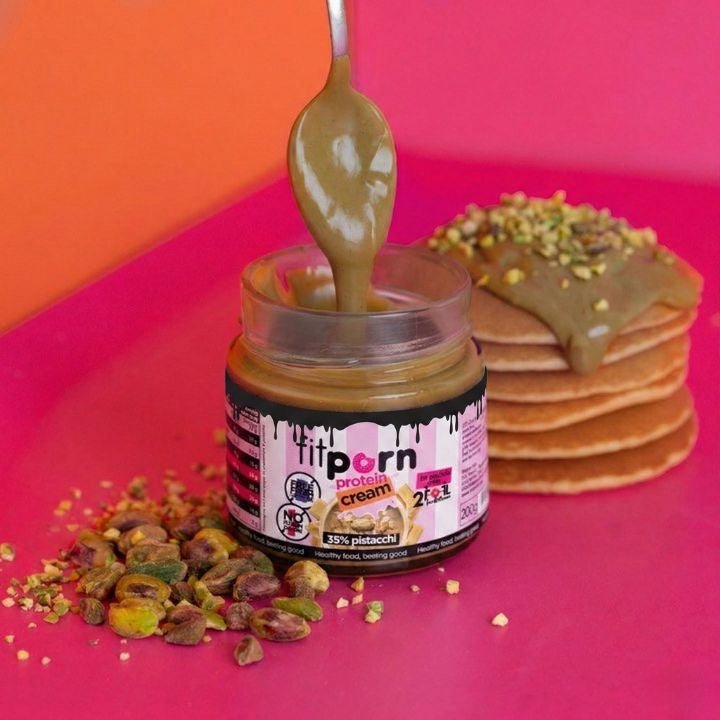 Crema proteica 35% Pistacchio Senza Lattosio - Fitporn® - Healthy Food, Looking Good.
