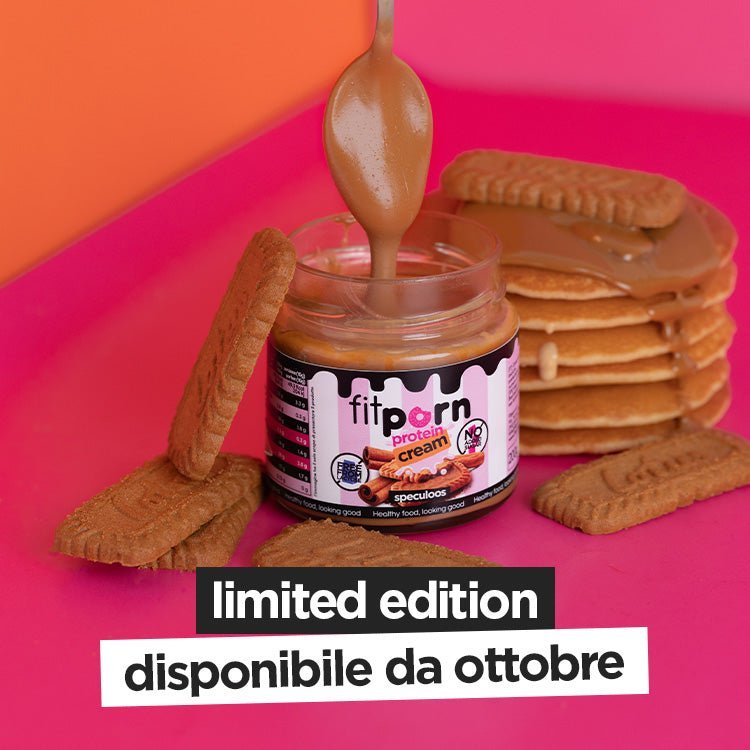 Crema proteica Biscotto Speculoos Senza Lattosio - Fitporn® - Healthy Food, Looking Good.
