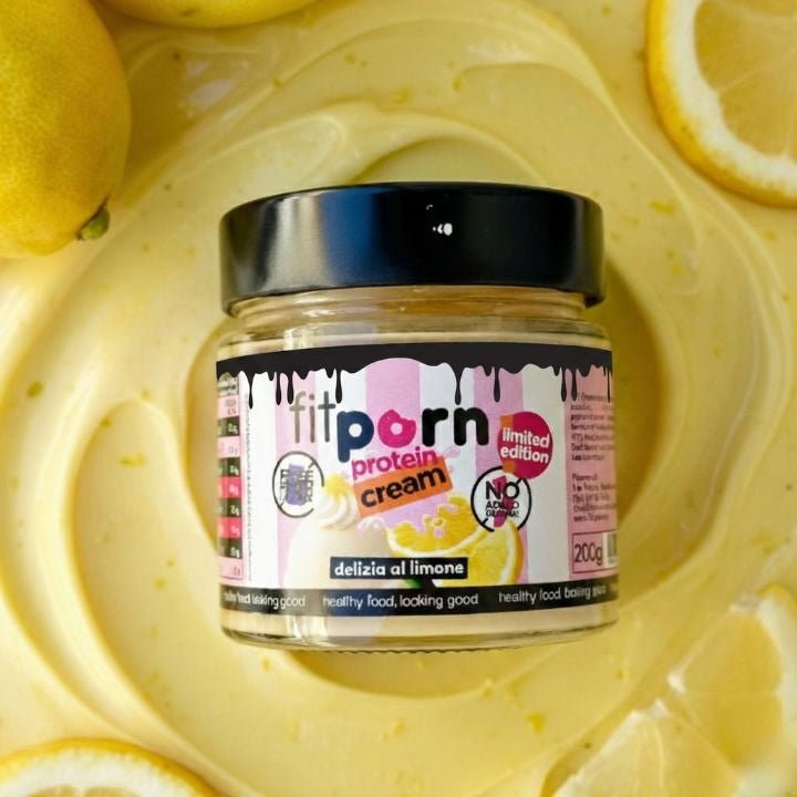 Crema proteica Delizia al Limone Senza Lattosio - Fitporn® - Healthy Food, Looking Good.