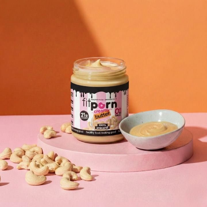 Crema di Anacardi 100% - Cremosa - Fitporn® - Healthy Food, Looking Good.