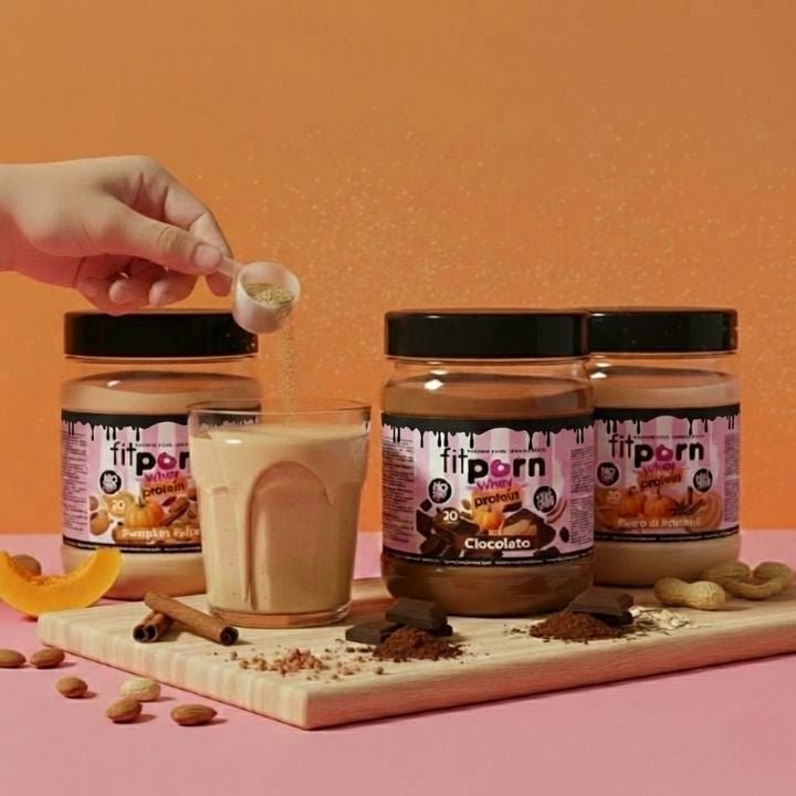 Whey Protein senza lattosio 500g - Fitporn® - Healthy Food, Looking Good.