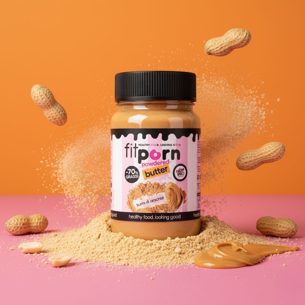 Peanut Butter in Polvere Low Fat 150g - Fitporn® - Healthy Food, Looking Good.