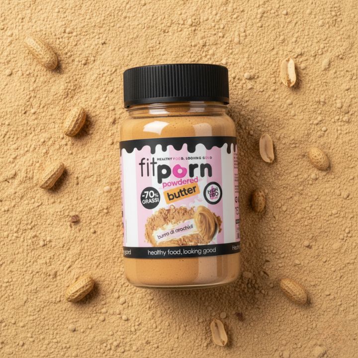 Peanut Butter in Polvere Low Fat 150g - Fitporn® - Healthy Food, Looking Good.