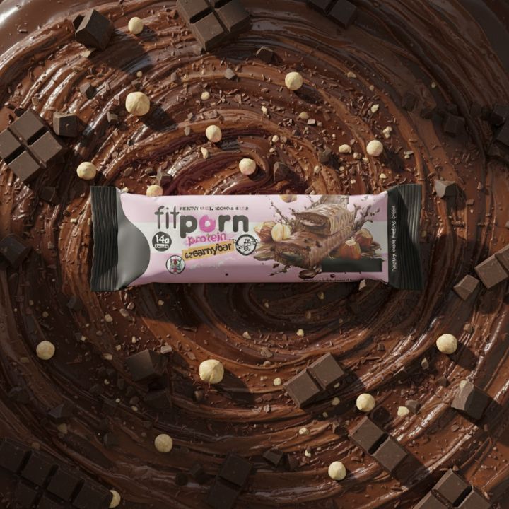 Protein Creamybar Cacao e Nocciole 45g - Fitporn® - Healthy Food, Looking Good.
