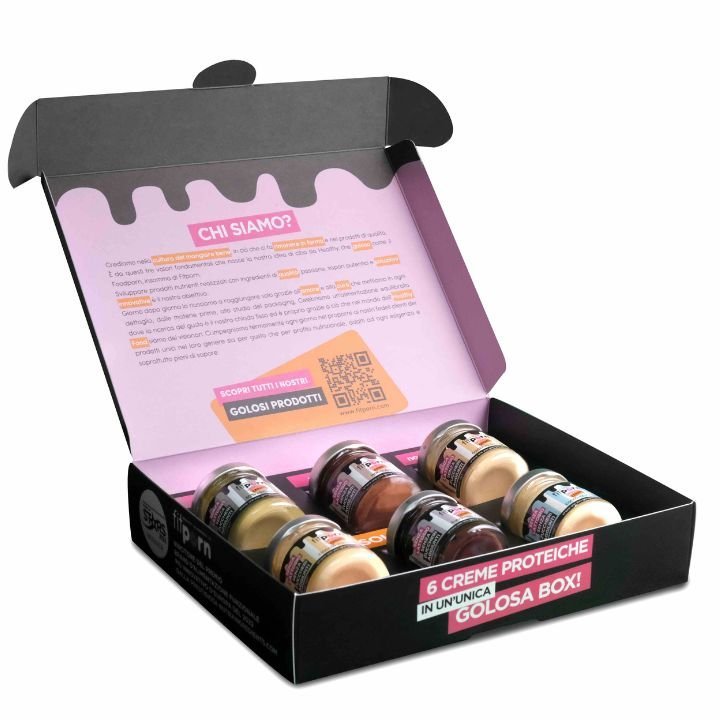 Taste Box Creme Proteiche Senza Lattosio - Fitporn® - Healthy Food, Looking Good.