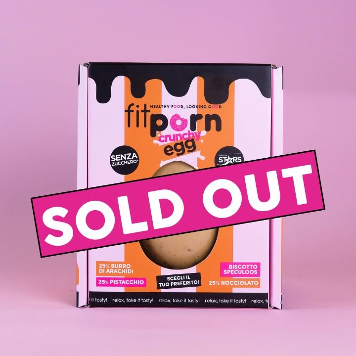 Uovo di Pasqua 25% Pistacchio senza zuccheri aggiunti 420g - Fitporn® - Healthy Food, Looking Good.