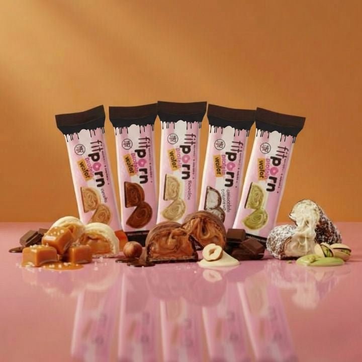 Wafer proteico ripieno senza zuccheri 30g - Fitporn® - Healthy Food, Looking Good.