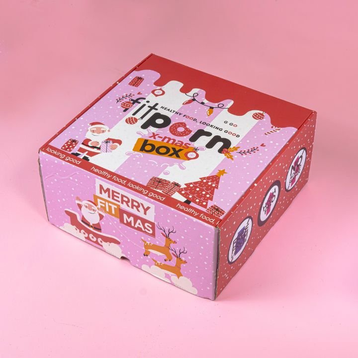 Xmas Box (scatola regalo vuota) - Fitporn® - Healthy Food, Looking Good.
