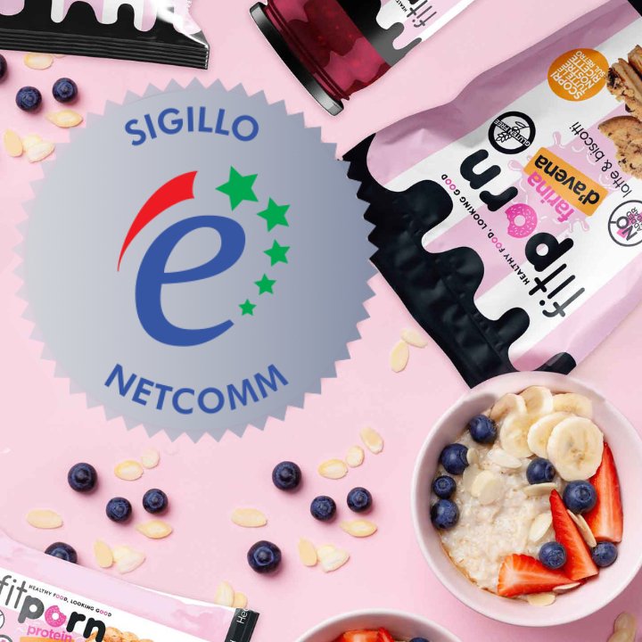 Fitporn Ottiene il Sigillo Netcomm: Garanzia di Affidabilità e Trasparenza - Fitporn® - Healthy Food, Looking Good.