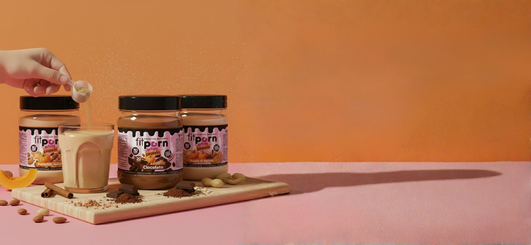 Proteine in polvere senza lattosio - Fitporn® - Healthy Food, Looking Good.