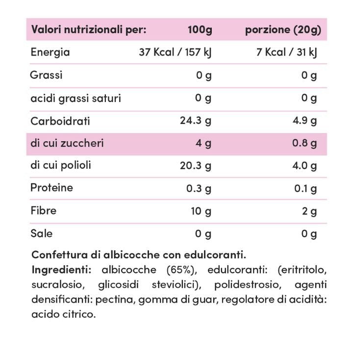 Confettura Extra Zero 260g - Fitporn® - Healthy Food, Looking Good.