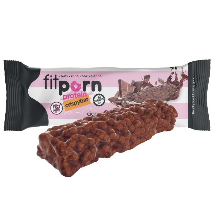 Confezione Protein Crispybar 12X40g - Fitporn® - Healthy Food, Looking Good.