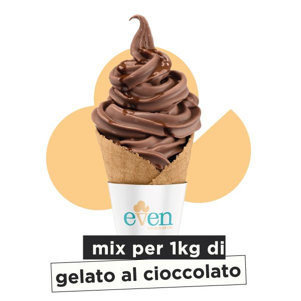 Even Gelato al Cioccolato - Mix Proteico Low - cal 300g - Fitporn® - Healthy Food, Looking Good.