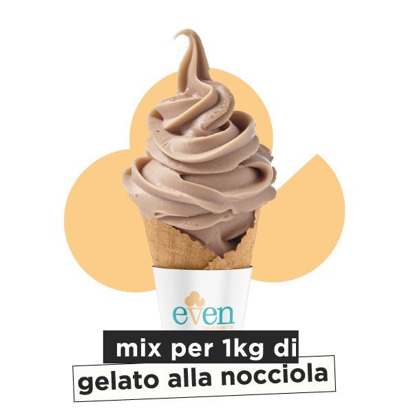 Even Gelato alla Nocciola - Mix Proteico Low - cal 190g + Burro di Nocciole 200g - Fitporn® - Healthy Food, Looking Good.