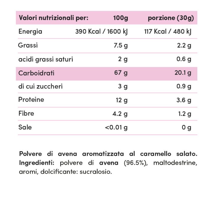 Farina di Avena Istantanea Aromatizzata 750g - Fitporn® - Healthy Food, Looking Good.