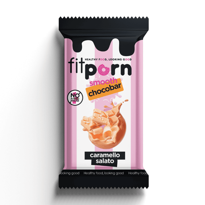 Chocobar Cioccolato al Caramello Salato 50g - Fitporn® - Healthy Food, Looking Good.