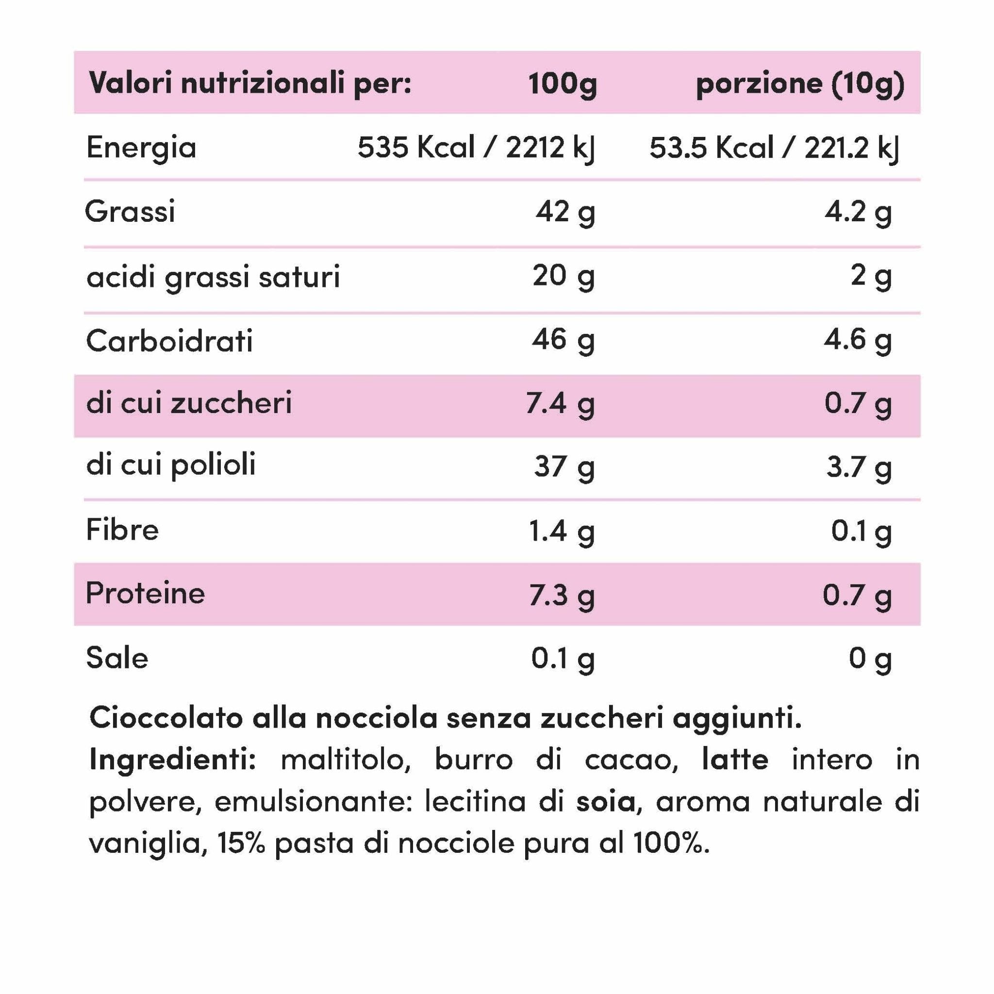 Chocobar Cioccolato alla Nocciola Bianca 50g - Fitporn® - Healthy Food, Looking Good.