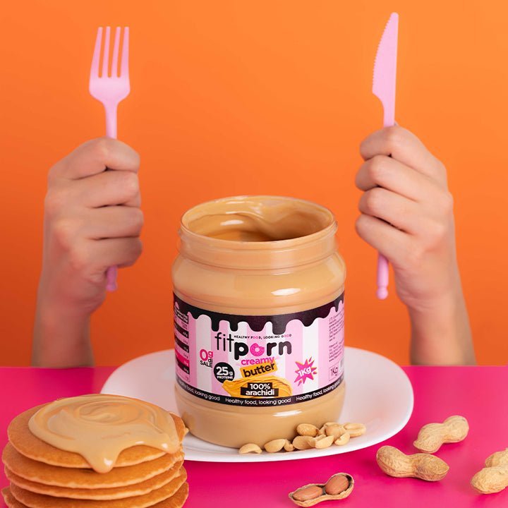 Crema di Arachidi 100% - 1kg - Fitporn® - Healthy Food, Looking Good.