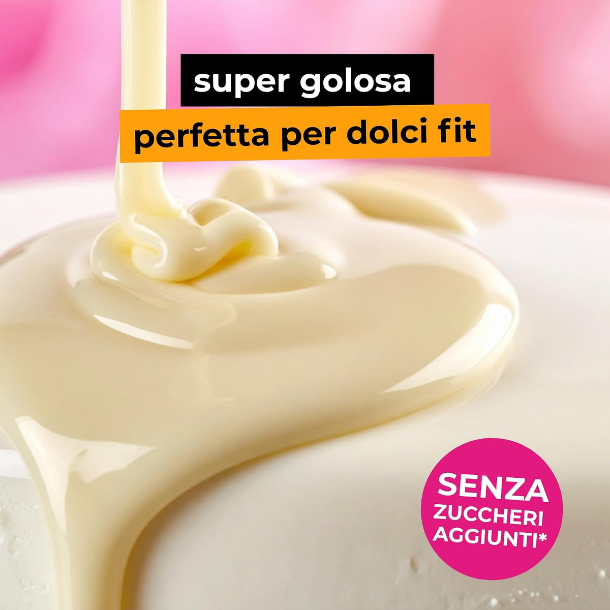 Crema proteica Cioccolato Bianco Senza Lattosio 200g - Fitporn® - Healthy Food, Looking Good.