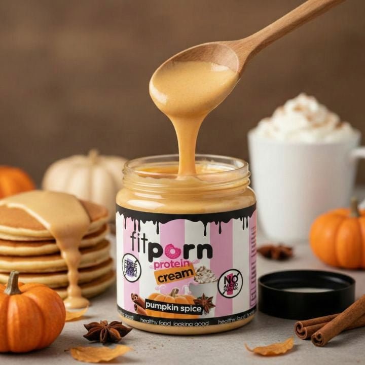 Crema proteica Pumpkin Spice *Limited Edition* Senza Lattosio 200g - Fitporn® - Healthy Food, Looking Good.
