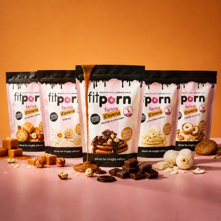 Farina di Avena Istantanea Aromatizzata 750g - Fitporn® - Healthy Food, Looking Good.