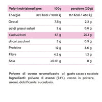 Farina di Avena Istantanea Aromatizzata 750g - Fitporn® - Healthy Food, Looking Good.