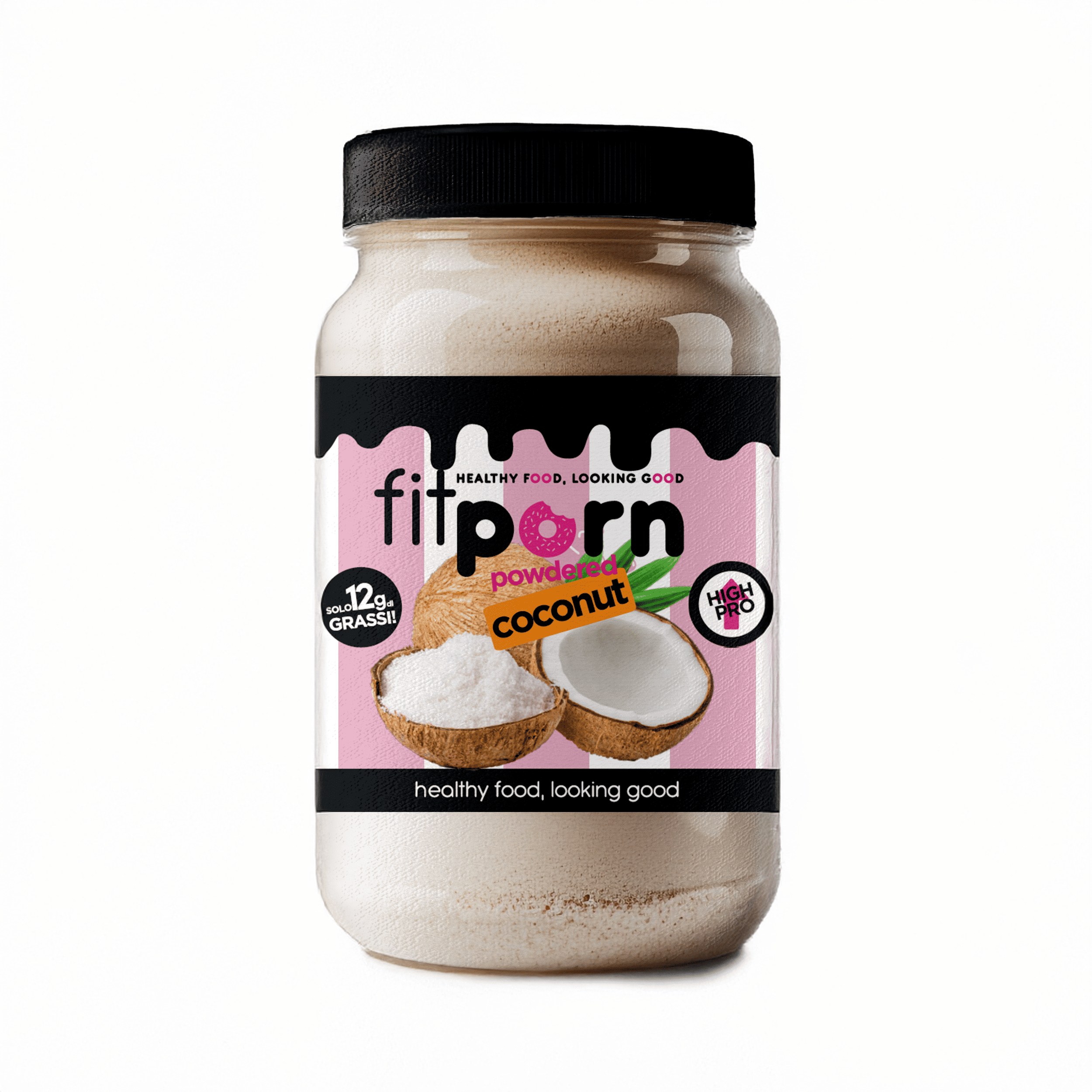Farina di cocco low - fat 400g - Fitporn® - Healthy Food, Looking Good.