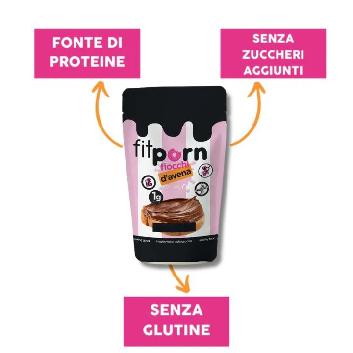 fiocchi di avena fitporn cacao e nocciole
