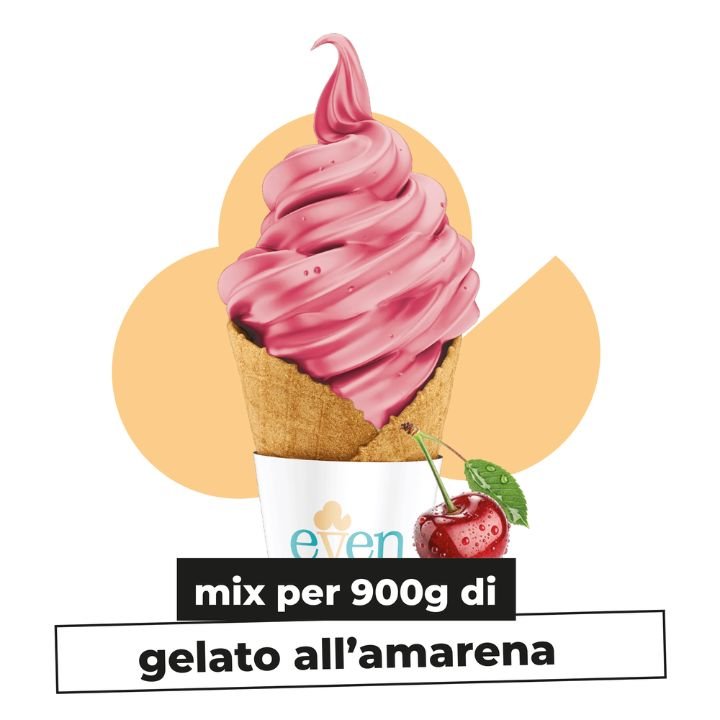 Even Gelato alla Frutta - Mix Proteico Low - cal 170g + 2 Confetture di Frutta (510g) - Fitporn® - Healthy Food, Looking Good.