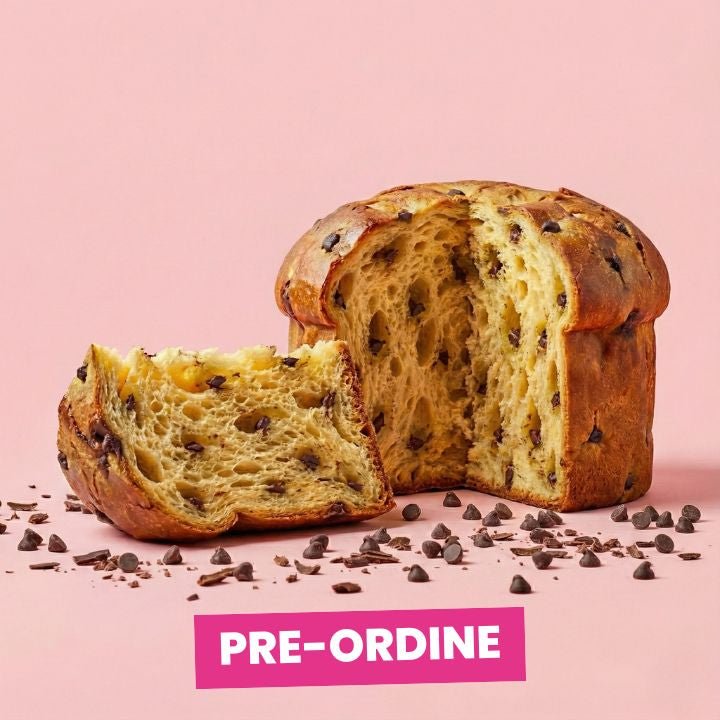 Protein Panettone con gocce di cioccolato fondente (750g ℮) - Fitporn® - Healthy Food, Looking Good.