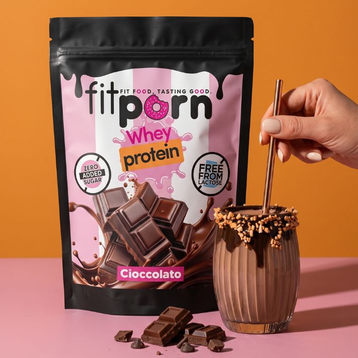 Whey Protein senza lattosio 500g - Fitporn® - Healthy Food, Looking Good.