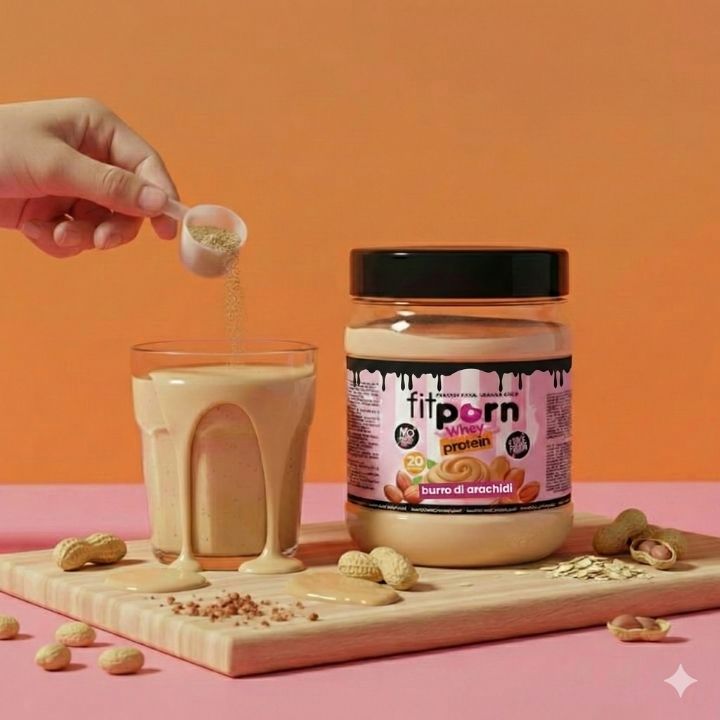 Whey Protein senza lattosio 500g - Fitporn® - Healthy Food, Looking Good.