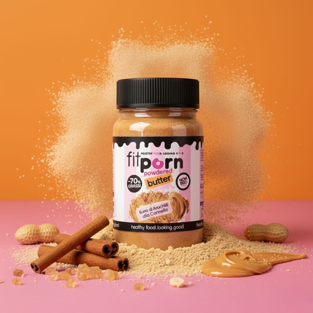 Peanut Butter in Polvere Low Fat 150g - Fitporn® - Healthy Food, Looking Good.