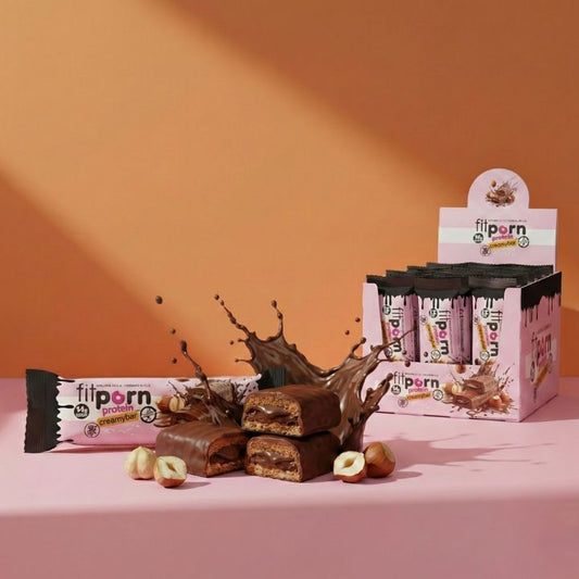 Confezione Protein Creamybar Cacao e Nocciole 12x45g