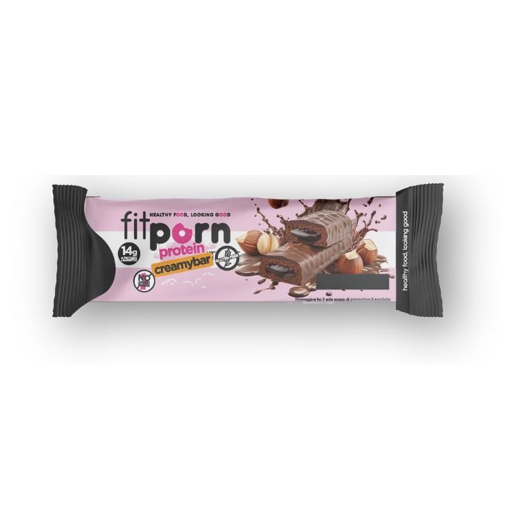 Protein Creamybar Cacao e Nocciole 45g - Fitporn® - Healthy Food, Looking Good.