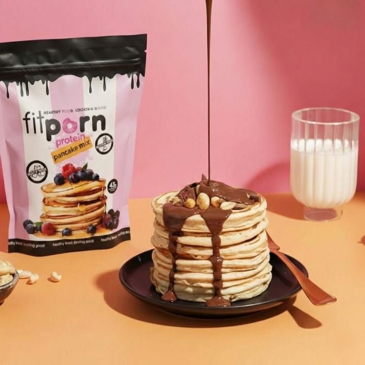 Protein Pancake Mix Senza Zuccheri 500g - Fitporn® - Healthy Food, Looking Good.