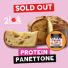 Protein Panettone Senza Lattosio 700g con Crema Proteica Nocciutella 200g