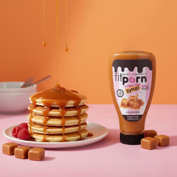 Syrup Zero al Caramello 425g - Fitporn® - Healthy Food, Looking Good.