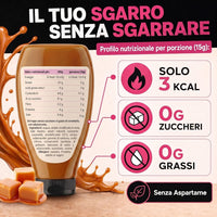 Syrup Zero al Caramello Salato 425g - Fitporn® - Healthy Food, Looking Good.