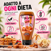 Syrup Zero al Caramello Salato 425g - Fitporn® - Healthy Food, Looking Good.