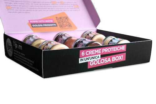 Taste Box Creme Proteiche Senza Lattosio - Fitporn® - Healthy Food, Looking Good.