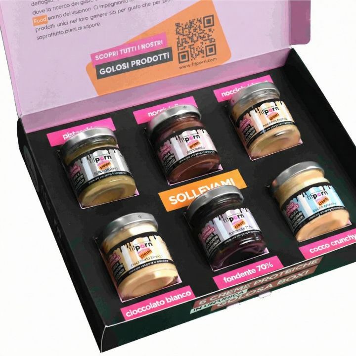 Taste Box Creme Proteiche Senza Lattosio - Fitporn® - Healthy Food, Looking Good.